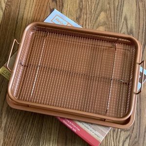 NEW Cooper 2-Pc Crisper Air Fryer Set